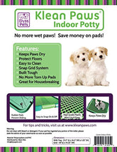 Blyss Pets Klean Paws Indoor Dog Potty, No Torn Potty Pads! Keep Paws Dry! Protect Floors! Easy Cleanup On Pads! for Puppies, Small Dogs & Cats, 1 Puppy Pad Holder Tray, Guarantee